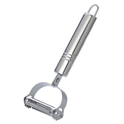 China Sustainable Kitchen Stainless Steel Potato Apple Fruit Vegetable Peeler for sale