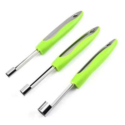 China Sustainable Creative Stainless Steel Food Grade Apple Cutter Kitchen Fruit Tool Apple Hollow Puncher for sale