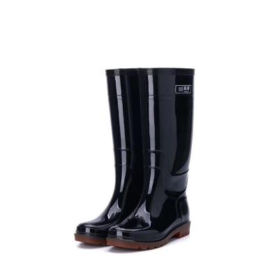 China High Quality Customized Lightweight Protective Rain Boots PVC Safety Men Waterproof Boots for sale