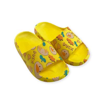 China New Design Deodorization Summer Beach Sandal Custom Logo PVC Kids Slipper for sale