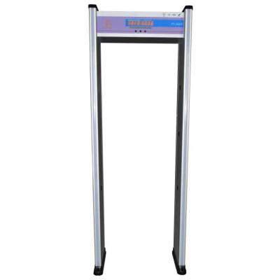 중국 Door frame body temperature instrument 2 in 1 walk through metal detector with temperature instruments 판매용