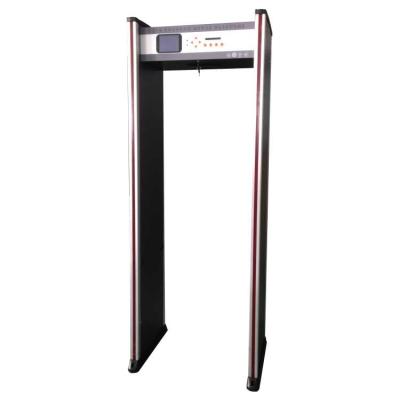 China Safety walk through gate metal door frame detector security scanner door for sale