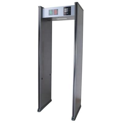 Cina 6 zone high sensitivity security equipment arch door frame gate walk through metal detector in vendita