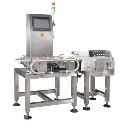 Chine Industrial high accuracy weight checker automatic conveyor carton checkweigher à vendre