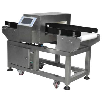 China seafood meat cake factory use food packaging conveyor food metal detector zu verkaufen