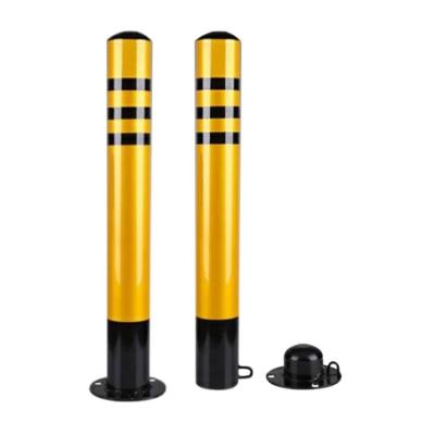 China Outdoor road barrier safety fixed pole bollard post en venta