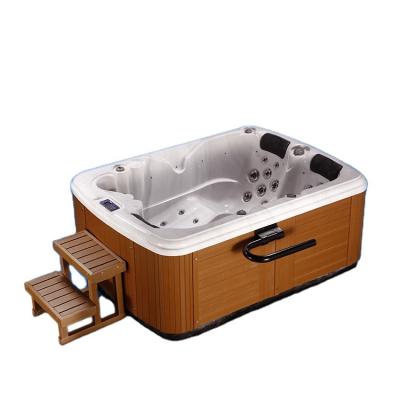 China JCAQUA Modern Style New And Spa 3 Person Hot Tub Outdoor Spa Massage Bathtubs For Outdoor for sale