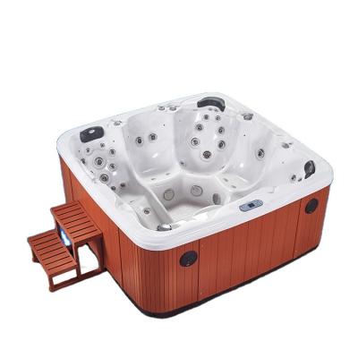 China JCAQUA High Quality Modern Spa Tubs Bathtub Whirlpool Baths With 5 Seat Outdoor Hot Tub for sale