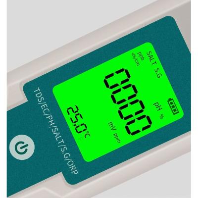 China JCAQUA Digital LCD Display EC Electricity PH Controller Digital pH OPR Meter Swimming Pool Water Quality Tester JC071 for sale