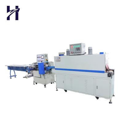 China Automatic Food Bottle/Cups Shrink Film Wrap Machine Heat Tunnel Shrink Wrapping Wrapping Machine for sale