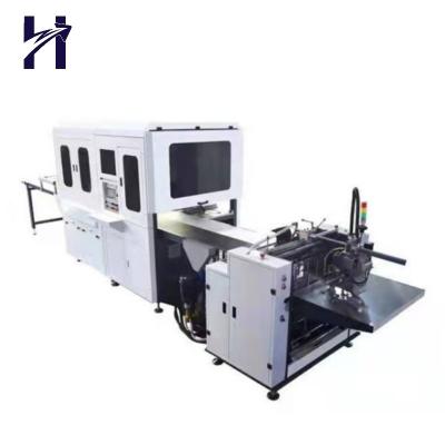 China High Precise Multifunction Hotels Visual Placing Machine Box Making Machine For Placing Rigid Box for sale