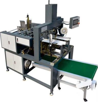 China Industry Wrapping Automatic Corner Gluing Machine For Rigid Box / Phone Box Making Machine With Strip Box Four Corners Cheating Binding Machine for sale