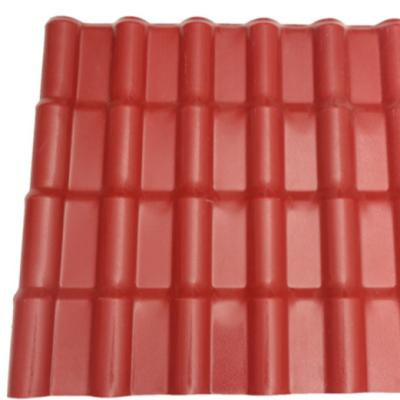 China residential & Asa Coated House Building Material Upvc Roof Tile Industrial High Quality Hot Sale Plastic Type Roof Tiles Sheet for sale