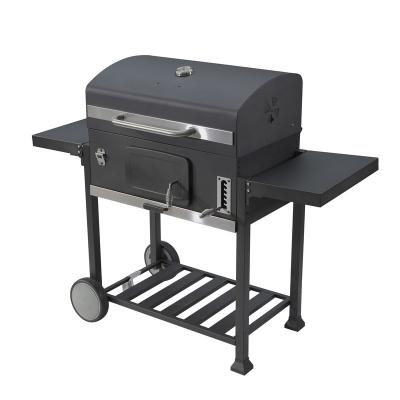 China Easily Collected Hot Selling Outdoor BBQ Picnic Stove Side Table Smoker Wholesales Charcoal Grill for sale