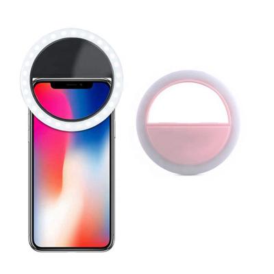 China Factory Hot Sale Mini Camera Case and Phone Live Led Light Mini Selfie Ring Phone Case for Smartphone for sale