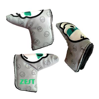 China Custom Waterproof PU Leather Golf Head Covers For Golf Club Other Golf Products for sale