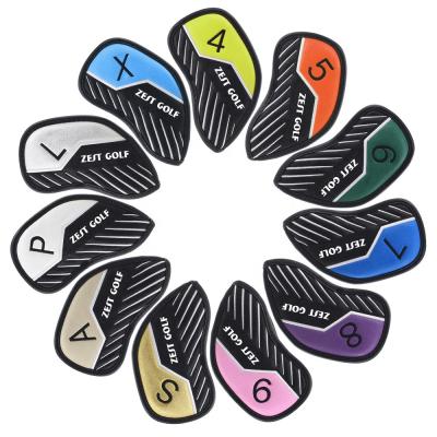 China High Quality Neoprene Golf Club Covers Custom Head Cover OEM Golf Iron Cover for sale