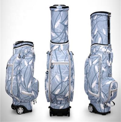 China Nylon Compound Custom Golf Cart Bag High Quality Staff Golf Bag Factory Price Golfbag for sale