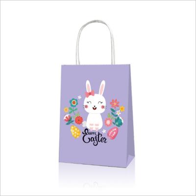 China 2022 New Easter Bunny Egg Party Gifts Tote Bags Holiday Premium Eco-Friendly And Fashion Tote Bags for sale