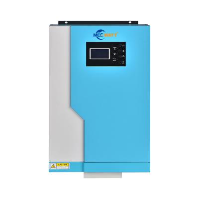 China Good price 5kva 5kw off grid solar hybrid inverter 48V with 100A mppt charge controller for home for air conditioner 300W*440D*100H mm for sale