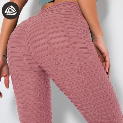 China Breathable ready stock ladies high waist yoga leggings butt lift leggings butt crack! crack! yoga Leggings for sale