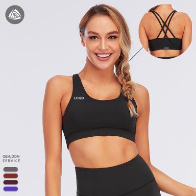 China 2021 Breathable Breathable Plus Size Women Fitness Clothing Sports Yoga Bras Fashionable Bras for sale