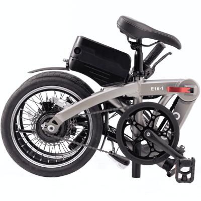 China Aluminum Alloy Urban Folding Electric Bike With Special Design 16 Inch for sale