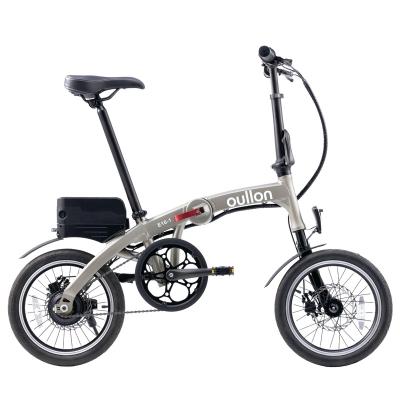 China Industrial-leading aluminum alloy folding electric bike with 36V 250W rear motor for sale