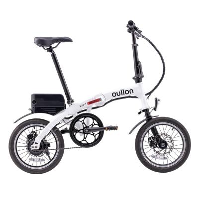 China Aluminum alloy all new folding electric bicycle with lightweight aluminum frame 36V 250W for sale