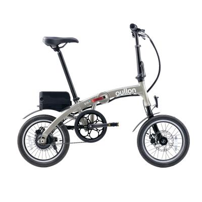 China Aluminum Alloy Easy Carry Foldable Electric Bike with Lithium Battery 16 Inch for sale