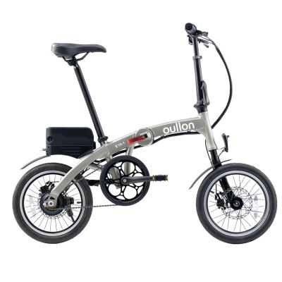 China Aluminum alloy high quality city bicycle ebike e electric folding bike 16Inch for sale