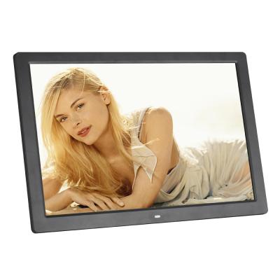 China Video Clock Wall Mount HD Advertising Player Picture LCD Screen 17 Inch Indoor Digital Photo View for sale