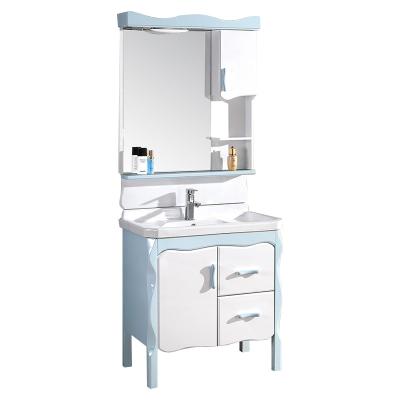 China Modern Hot Sale Online Tech Support Modern White Bathroom Vanities for sale