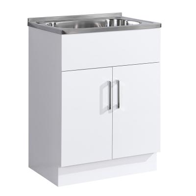 China Modern Waterproof Laundry Cabinet With SS Tub for sale