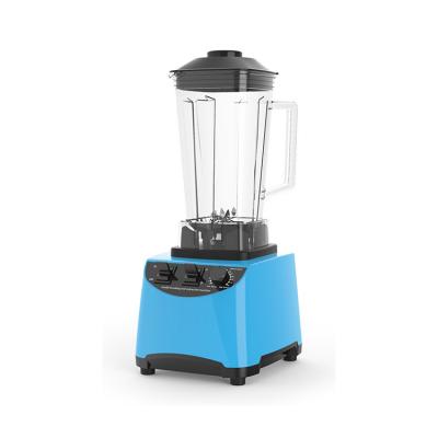 China Large Silver Commercial Blender 1.8L 3000/4500W Large Powerful Peak Blender Large Smoothies for sale