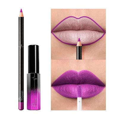 China Wholesale Waterproof No Clean Logo Waterproof Matte Lip Liner Private Label Lip Liner Pencil Cosmetics Lipliner for sale