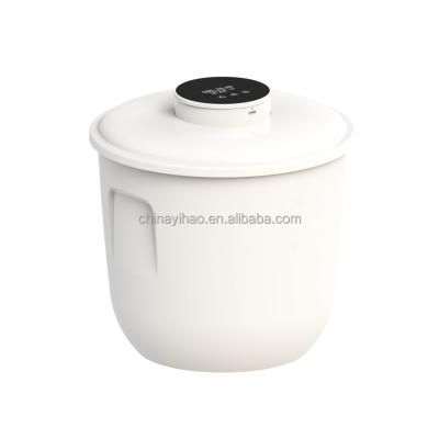 China Factory Price Refillable Automatic Nordic Style Rice Grain Vacuum Food Storage Containers for sale