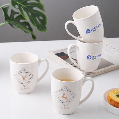 China Factory viable wholesale customized mug porcelain tea cup ceramic coffee mug for sale