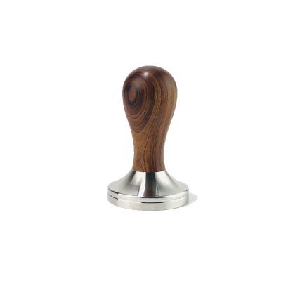 China Factory Viable Vendor Detachable Coffee Tamper With 51mm Wooden Handle for sale