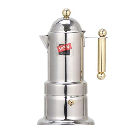 China High Quality Viable Mocha Coffee Pot European 304 Stainless Steel Coffee Pot Espresso Coffee Pot for sale