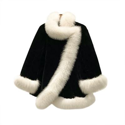 China 2021 breathable new china good quality faux fur fox fur coat mink fur coat for woman for sale