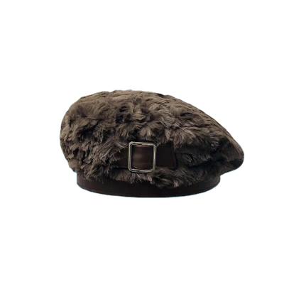 China COMMON High Level Custom Design Fashionable Women Berets Warm Autumn Winter Hat for sale