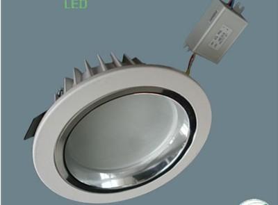 China vertieftes dimmable geführtes Innendownlight 7W wärmen Weiß 100MM zu verkaufen