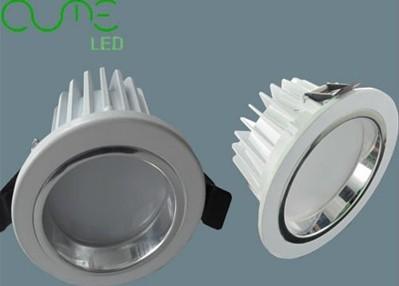 China lâmpada de poupança de energia conduzida dimmable do diodo emissor de luz do alumínio do downlight 12W para baixo à venda