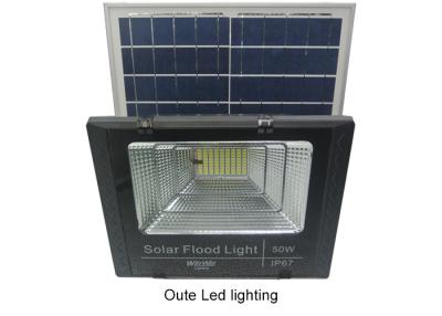 China Luces de inundación solares amistosas de Eco LED con el panel solar del silicio policristalino en venta