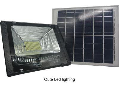 China ABS Solar Powered Flood Lights Outdoor , Solar Powered Motion Activated Flood Lights for sale