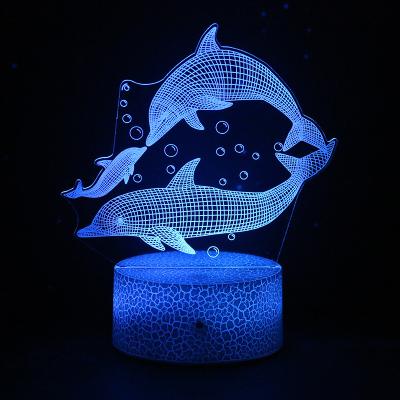 China Hot Selling Remote Control Animal Night Light Touch Colorful Indoor Decoration Night Light For Kids for sale