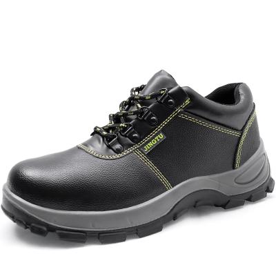 China Sole PU Toe GUYISA Toe Cowhide Steel Toe Injection Steel Uppers Safety Shoes Men for sale