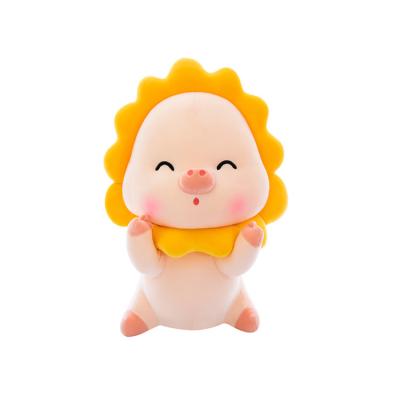 China Hot Style Pig Plush Soft Stuffed Plush Pink Set Toy Hug Pillow Pig Pillow for sale