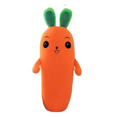 China Plush Customized Fashion Decoration Gifts Pillows Super Soft Stuffed Hugging Toys Plush Carrot for sale